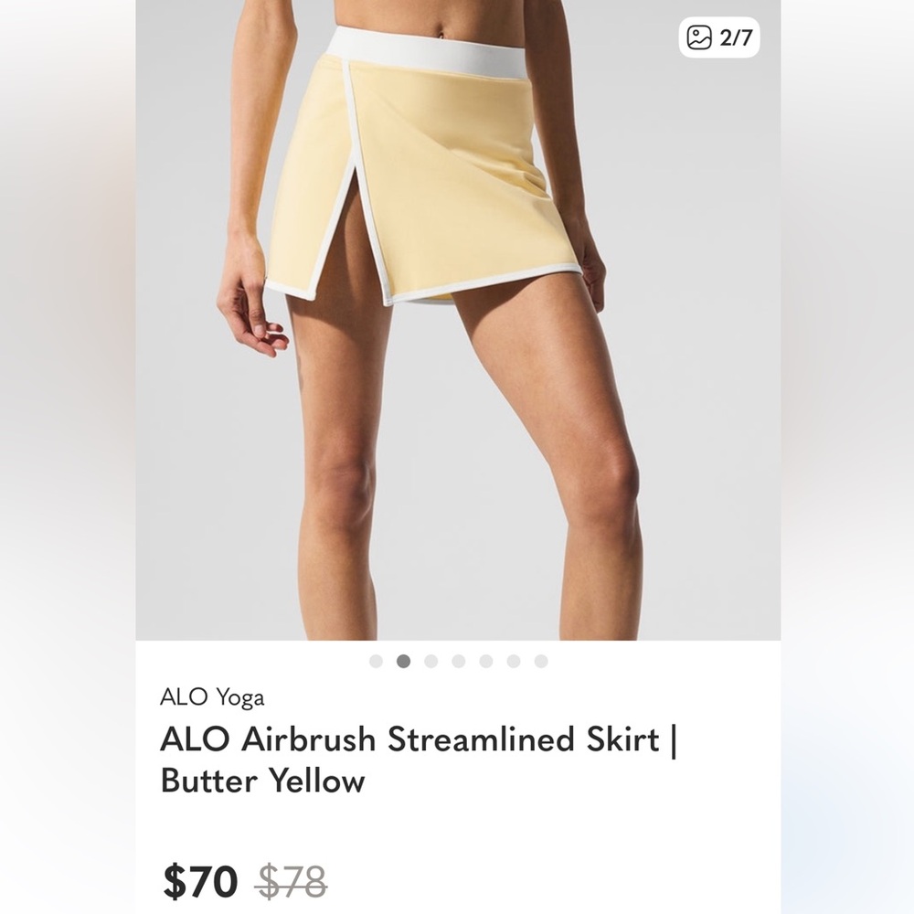 🌼 Alo Yoga Skirt Small